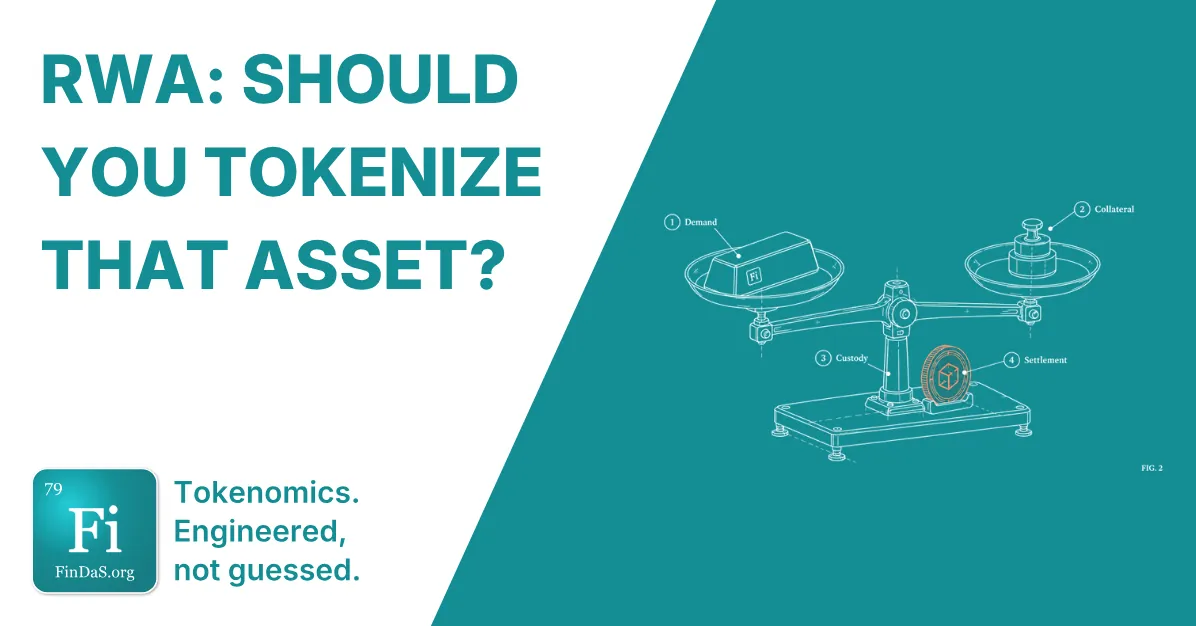 Illustration for: Should you tokenize that asset?
