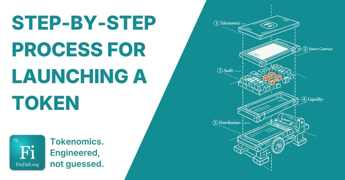 Illustration for: Step-by-Step Process for Launching a Crypto Token