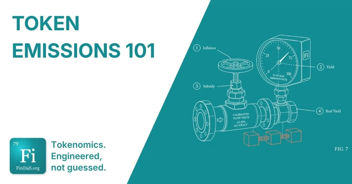 Illustration for: Token emissions 101
