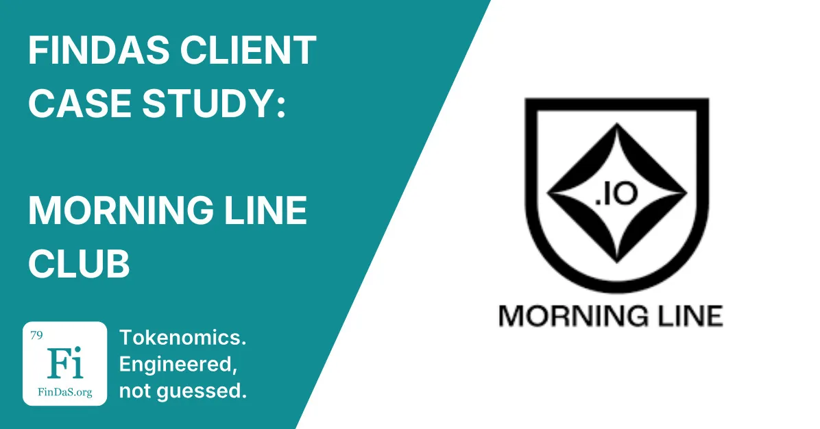 Morning Line Club RWA tokenomics case study by FinDaS
