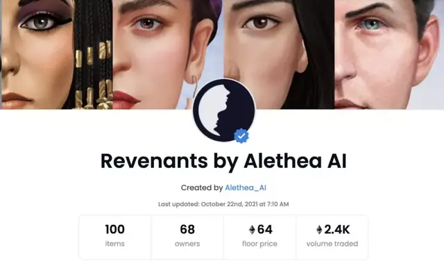 Alethea AI x OpenSea Sale Breaks Record for World’s First Intelligent Collectible Sale